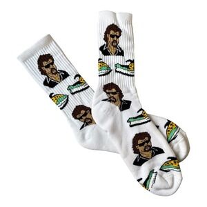 Rare 40s & Shorties Kenny Powers Socks Eastbound & Down TV HBO Large NWOT‎
